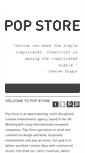 Mobile Screenshot of pop-store.com