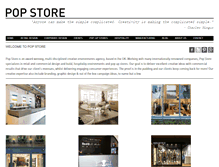 Tablet Screenshot of pop-store.com